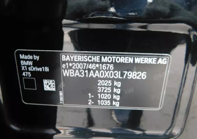 BMW X1 SDrive18i xLine