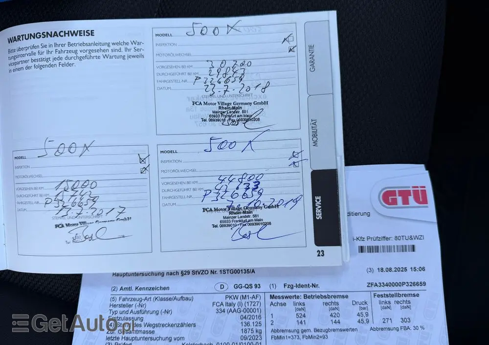 FIAT 500X 1.6 E-torQ 4x2 S-Design City Look