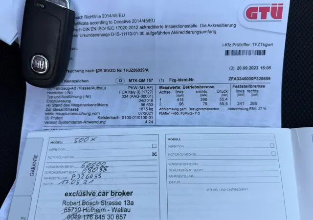 FIAT 500X 1.6 E-torQ 4x2 S-Design City Look