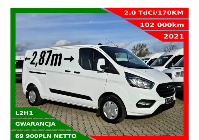 FORD Transit Custom L2 Trail