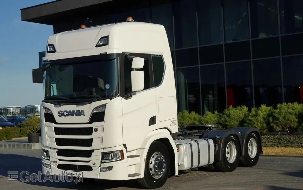 SCANIA R 650 / V8 / 6x4 / HYDRAULIKA /  DMC: 100.000 KG / I-PARK COOL / 3 OSIOWY CIĄGNIK SIODŁOWY / OPONY 100% 