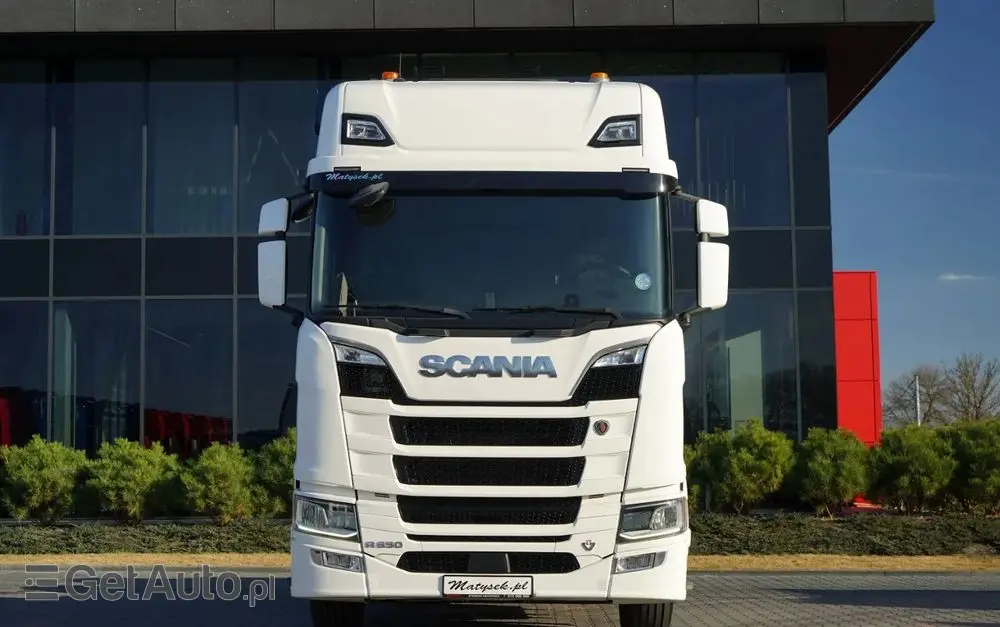 SCANIA R 650 / V8 / 6x4 / HYDRAULIKA /  DMC: 100.000 KG / I-PARK COOL / 3 OSIOWY CIĄGNIK SIODŁOWY / OPONY 100% 