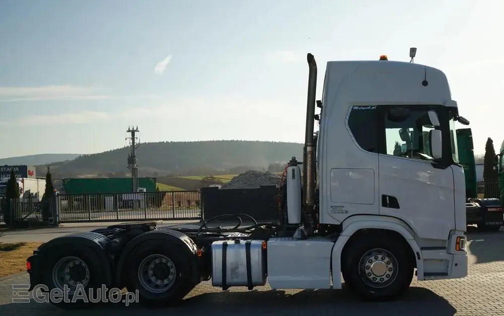 SCANIA R 650 / V8 / 6x4 / HYDRAULIKA /  DMC: 100.000 KG / I-PARK COOL / 3 OSIOWY CIĄGNIK SIODŁOWY / OPONY 100% 