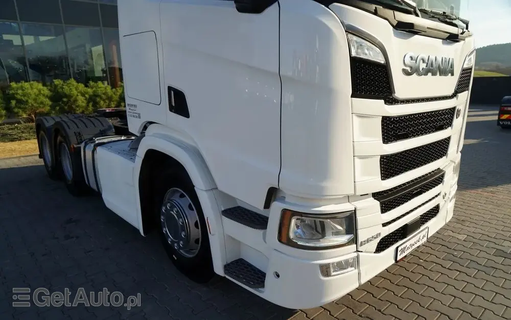 SCANIA R 650 / V8 / 6x4 / HYDRAULIKA /  DMC: 100.000 KG / I-PARK COOL / 3 OSIOWY CIĄGNIK SIODŁOWY / OPONY 100% 