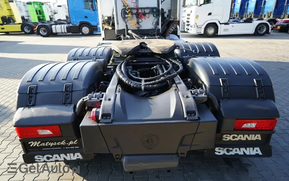 SCANIA R 650 / V8 / 6x4 / HYDRAULIKA /  DMC: 100.000 KG / I-PARK COOL / 3 OSIOWY CIĄGNIK SIODŁOWY / OPONY 100% 