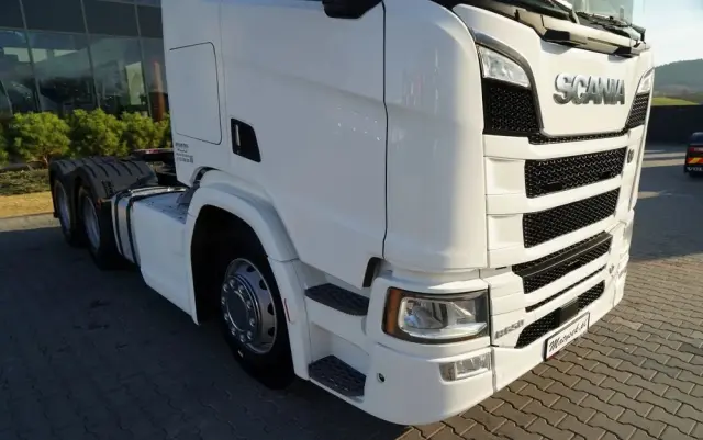 SCANIA R 650 / V8 / 6x4 / HYDRAULIKA /  DMC: 100.000 KG / I-PARK COOL / 3 OSIOWY CIĄGNIK SIODŁOWY / OPONY 100% 