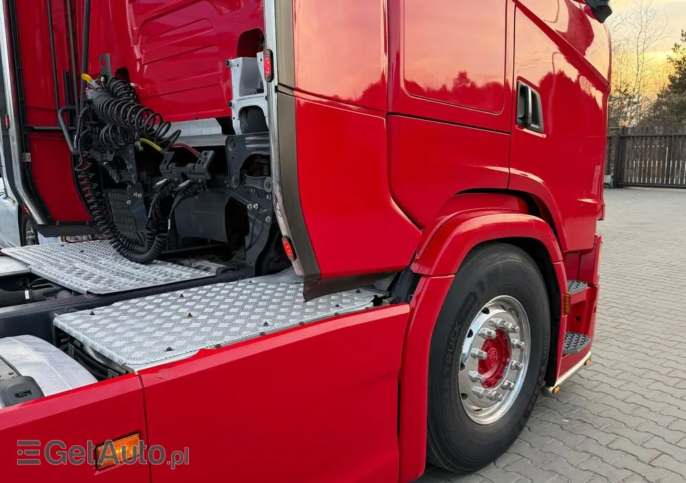 SCANIA 580s Scania z Niemiec ASO kontrakt serwisowy idealny stan v8 4x2 