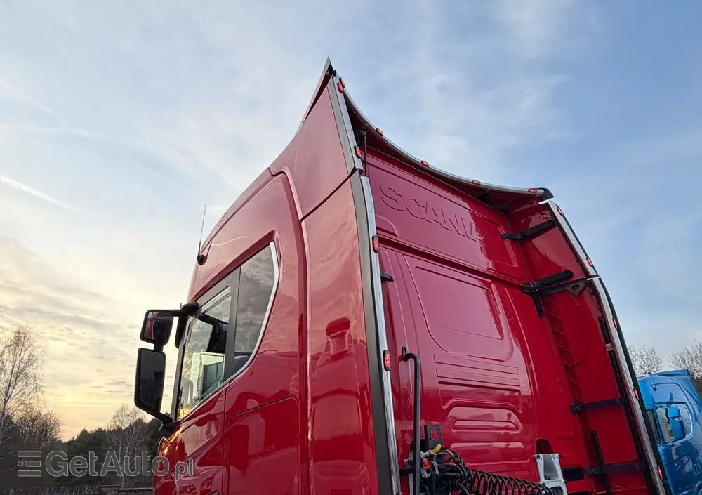 SCANIA 580s Scania z Niemiec ASO kontrakt serwisowy idealny stan v8 4x2 