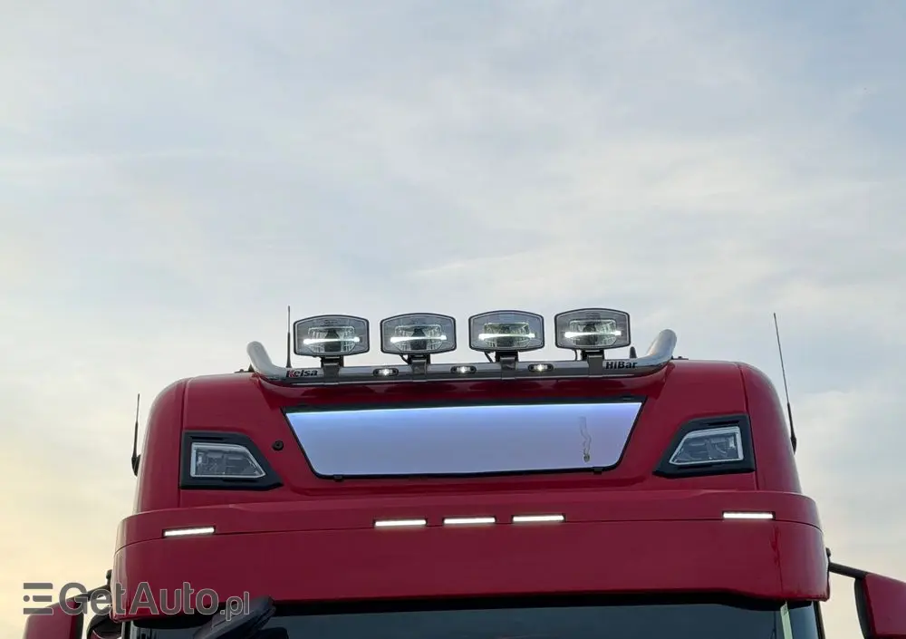 SCANIA 580s Scania z Niemiec ASO kontrakt serwisowy idealny stan v8 4x2 