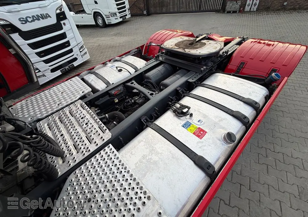 SCANIA 580s Scania z Niemiec ASO kontrakt serwisowy idealny stan v8 4x2 