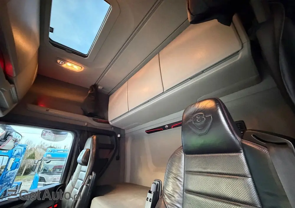 SCANIA 580s Scania z Niemiec ASO kontrakt serwisowy idealny stan v8 4x2 