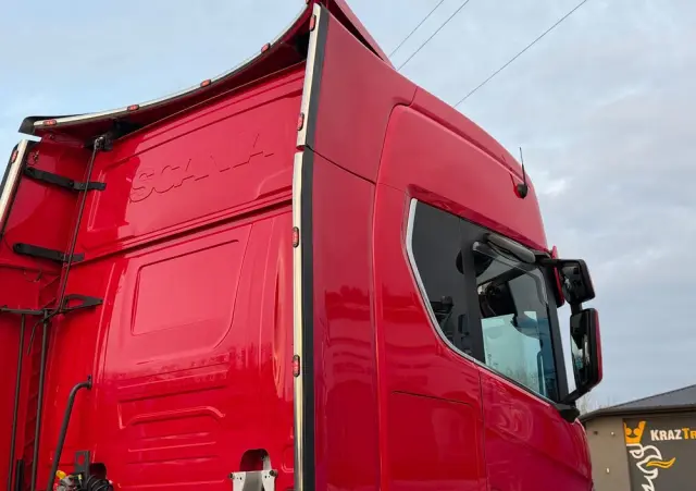 SCANIA 580s Scania z Niemiec ASO kontrakt serwisowy idealny stan v8 4x2 