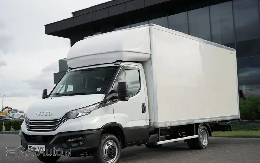 IVECO DAILY 35-180 / KONTENER / AUTOMAT HI-MATIC  / BLIŹNIAK / 2022 / SPROWADZONY 
