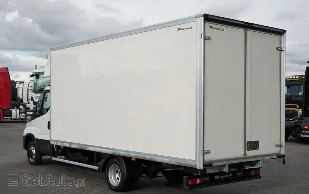 IVECO DAILY 35-180 / KONTENER / AUTOMAT HI-MATIC  / BLIŹNIAK / 2022 / SPROWADZONY 