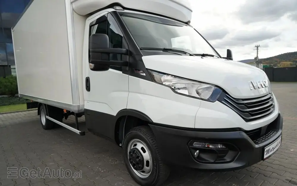 IVECO DAILY 35-180 / KONTENER / AUTOMAT HI-MATIC  / BLIŹNIAK / 2022 / SPROWADZONY 