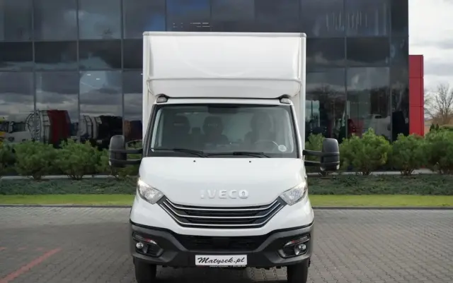 IVECO DAILY 35-180 / KONTENER / AUTOMAT HI-MATIC  / BLIŹNIAK / 2022 / SPROWADZONY 