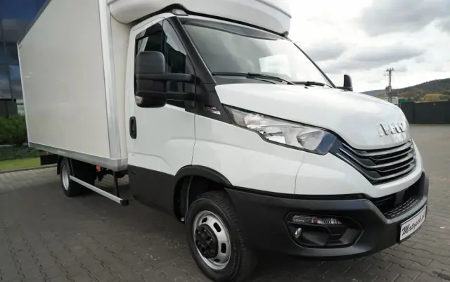 IVECO DAILY 35-180 / KONTENER / AUTOMAT HI-MATIC  / BLIŹNIAK / 2022 / SPROWADZONY 