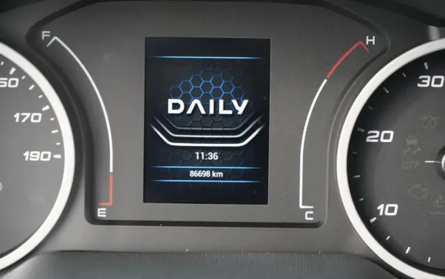 IVECO DAILY 35-180 / KONTENER / AUTOMAT HI-MATIC  / BLIŹNIAK / 2022 / SPROWADZONY 