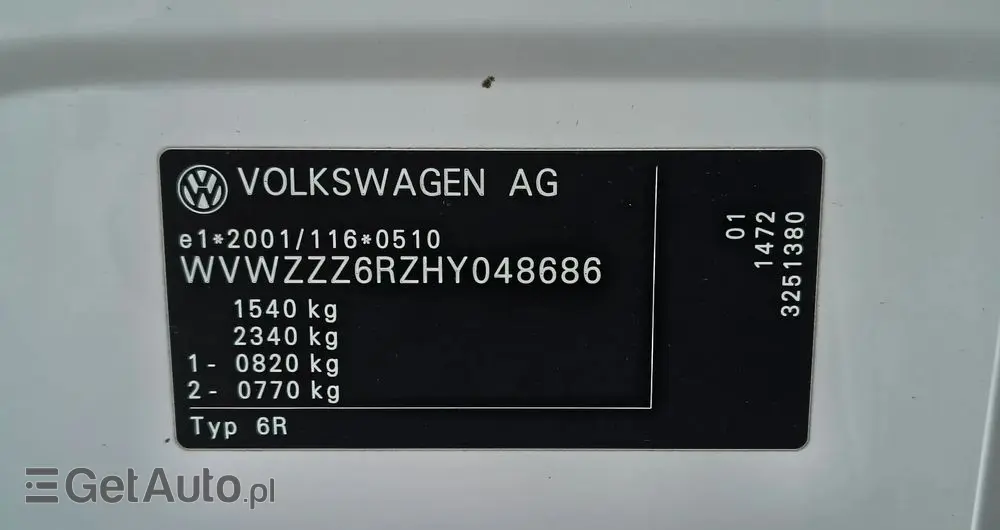 VOLKSWAGEN Polo 1.0 Trendline Perfectline