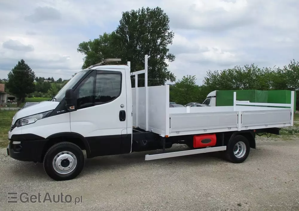 IVECO Daily 3.0 na bliźniaku 70C18 skrzynia, laweta, rama, HDS, 70-180 kiper 