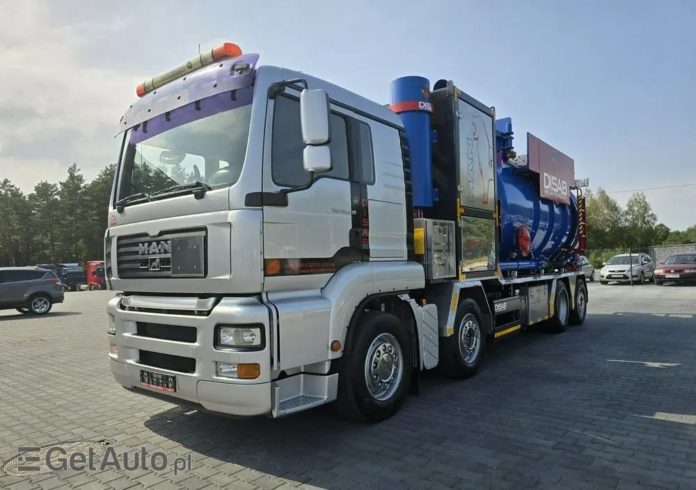 MAN Disab Centurion P210/9 ADR Ładowarka próżniowa ssąco-nadmuchowa 