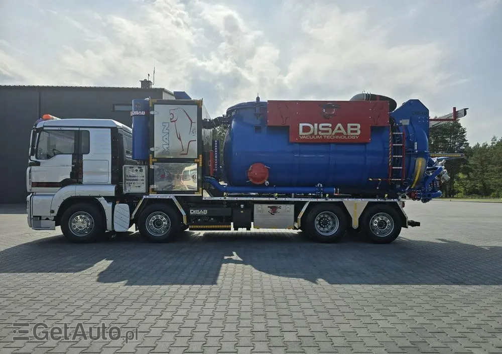 MAN Disab Centurion P210/9 ADR Ładowarka próżniowa ssąco-nadmuchowa 