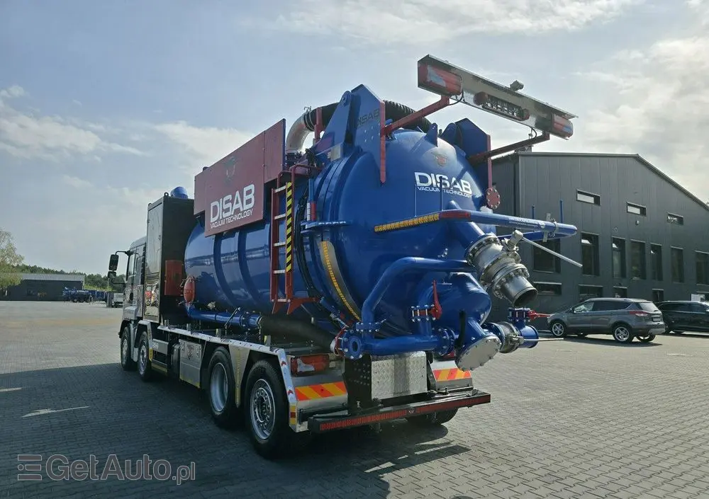 MAN Disab Centurion P210/9 ADR Ładowarka próżniowa ssąco-nadmuchowa 