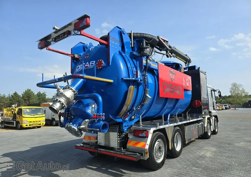 MAN Disab Centurion P210/9 ADR Ładowarka próżniowa ssąco-nadmuchowa 