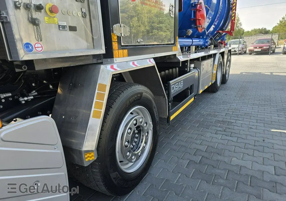 MAN Disab Centurion P210/9 ADR Ładowarka próżniowa ssąco-nadmuchowa 