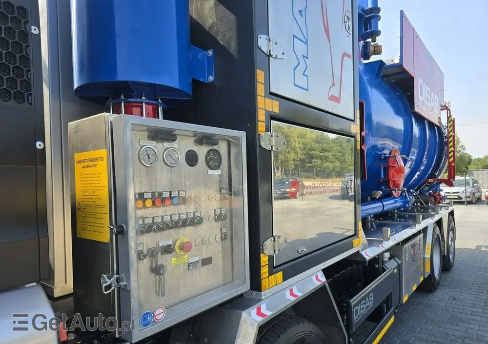 MAN Disab Centurion P210/9 ADR Ładowarka próżniowa ssąco-nadmuchowa 