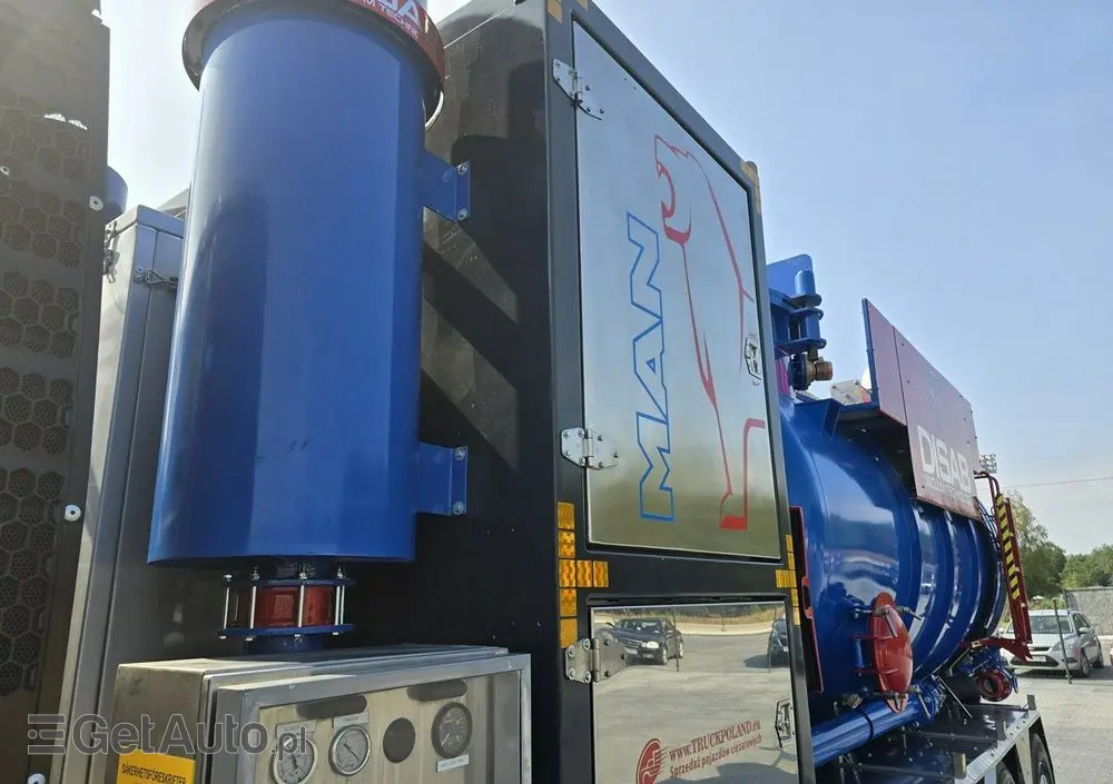 MAN Disab Centurion P210/9 ADR Ładowarka próżniowa ssąco-nadmuchowa 