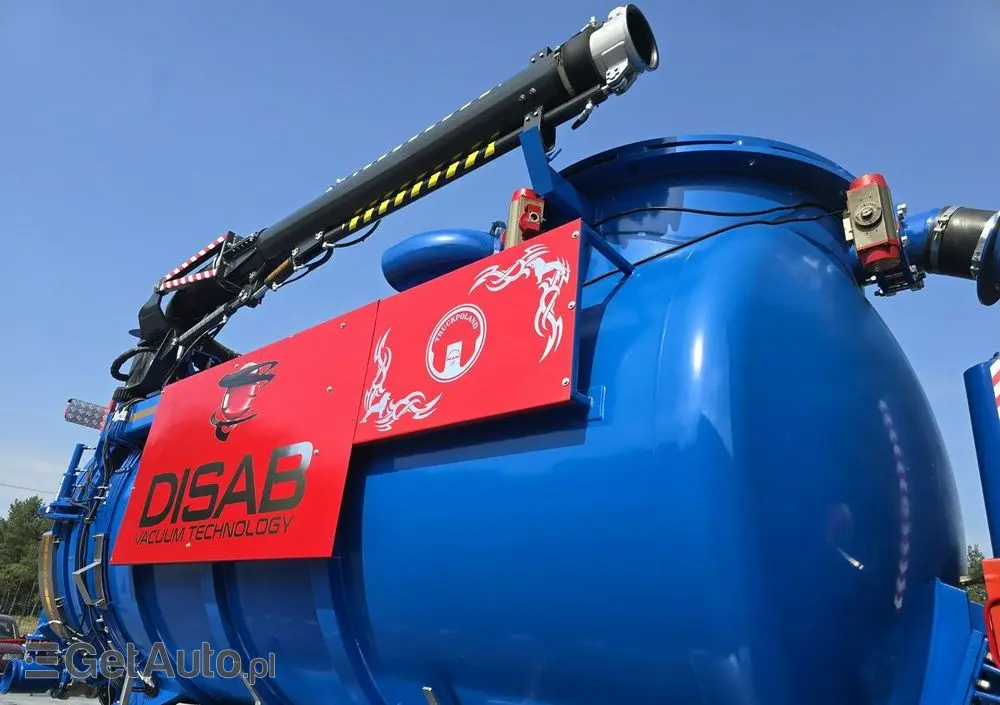 MAN Disab Centurion P210/9 ADR Ładowarka próżniowa ssąco-nadmuchowa 