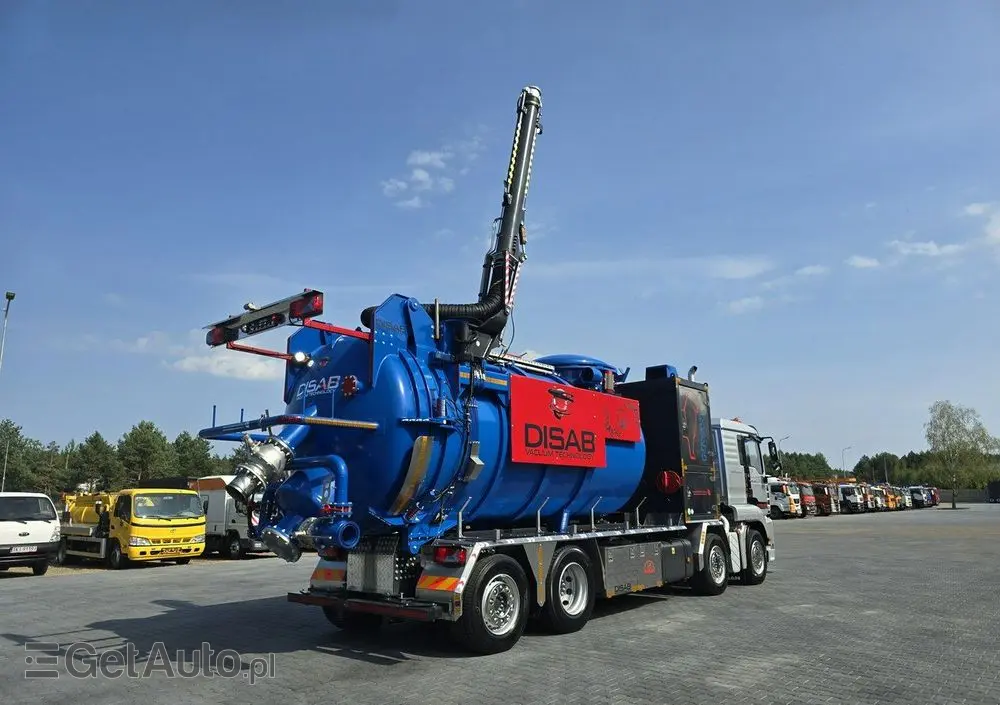 MAN Disab Centurion P210/9 ADR Ładowarka próżniowa ssąco-nadmuchowa 