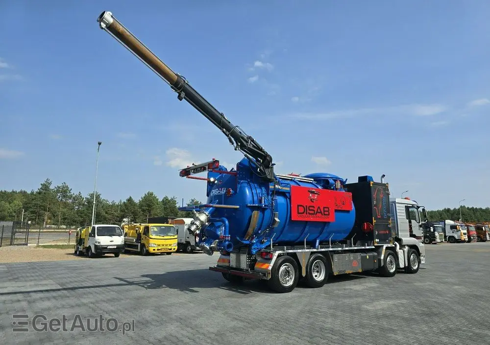 MAN Disab Centurion P210/9 ADR Ładowarka próżniowa ssąco-nadmuchowa 