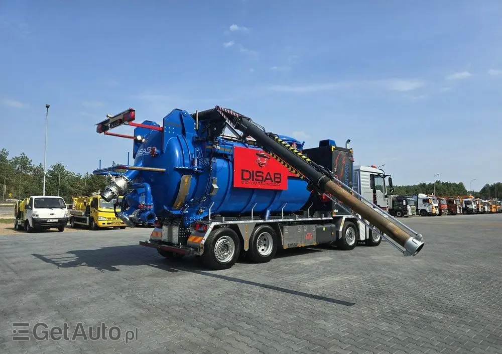 MAN Disab Centurion P210/9 ADR Ładowarka próżniowa ssąco-nadmuchowa 