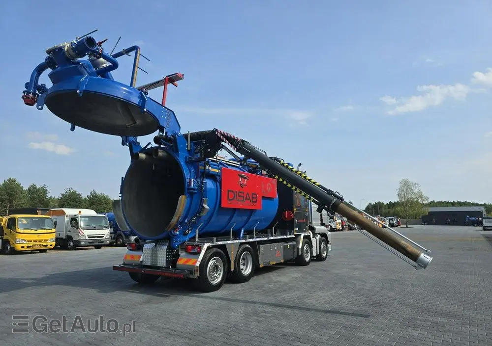 MAN Disab Centurion P210/9 ADR Ładowarka próżniowa ssąco-nadmuchowa 