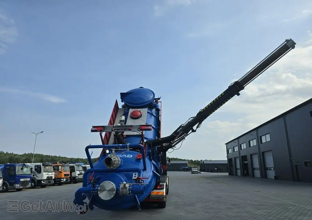 MAN Disab Centurion P210/9 ADR Ładowarka próżniowa ssąco-nadmuchowa 