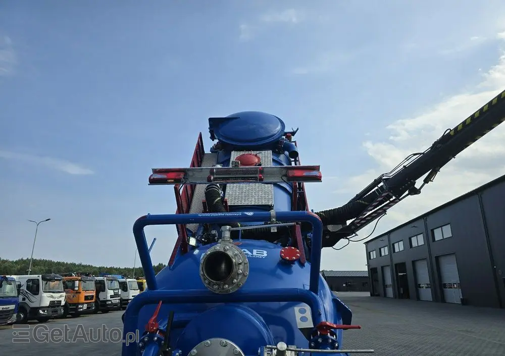 MAN Disab Centurion P210/9 ADR Ładowarka próżniowa ssąco-nadmuchowa 