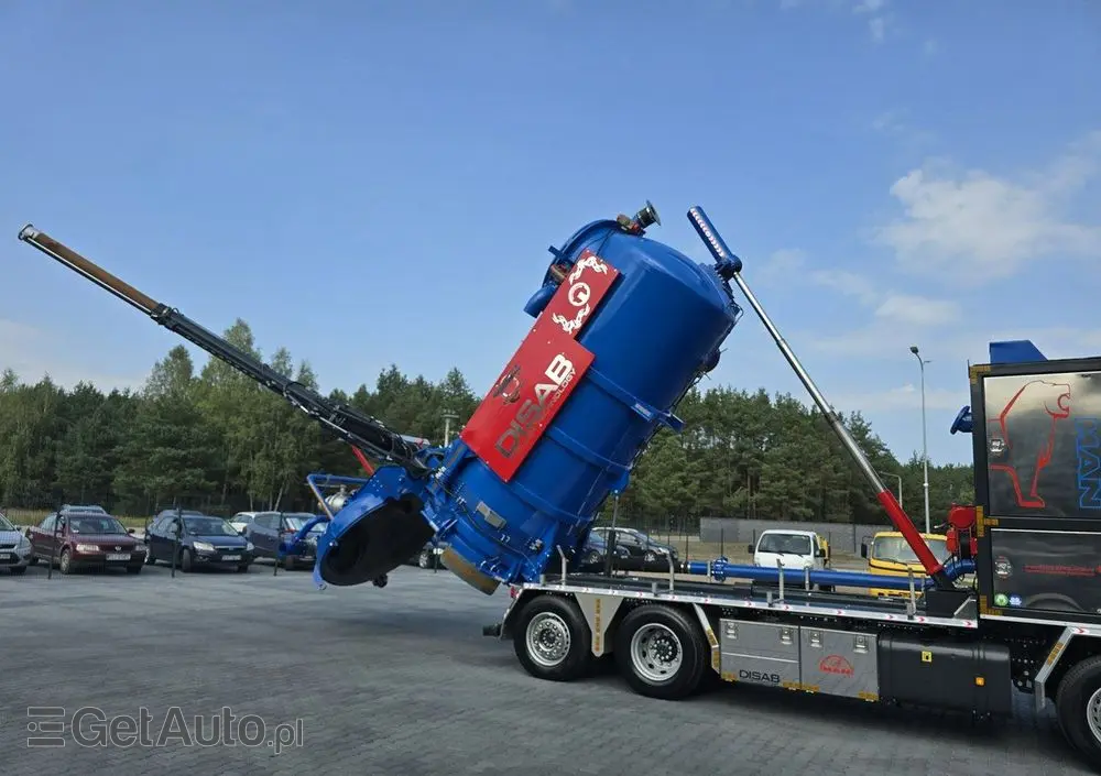 MAN Disab Centurion P210/9 ADR Ładowarka próżniowa ssąco-nadmuchowa 