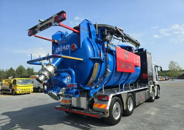 MAN Disab Centurion P210/9 ADR Ładowarka próżniowa ssąco-nadmuchowa 