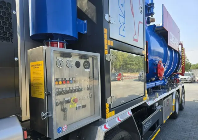 MAN Disab Centurion P210/9 ADR Ładowarka próżniowa ssąco-nadmuchowa 