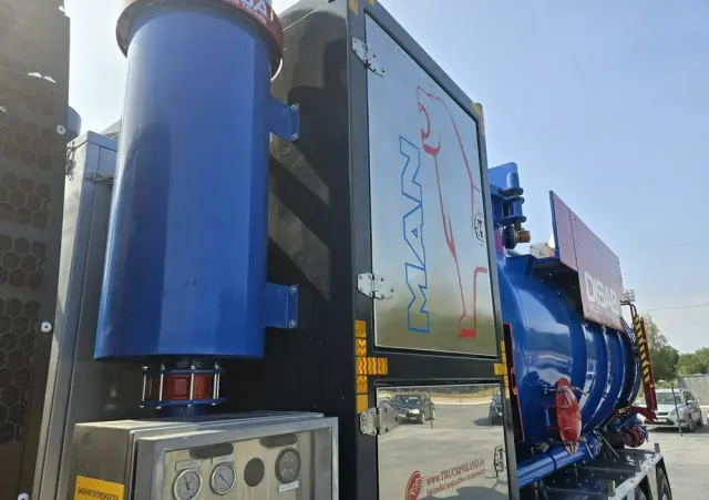 MAN Disab Centurion P210/9 ADR Ładowarka próżniowa ssąco-nadmuchowa 