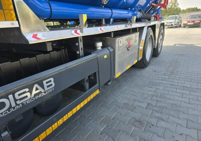 MAN Disab Centurion P210/9 ADR Ładowarka próżniowa ssąco-nadmuchowa 