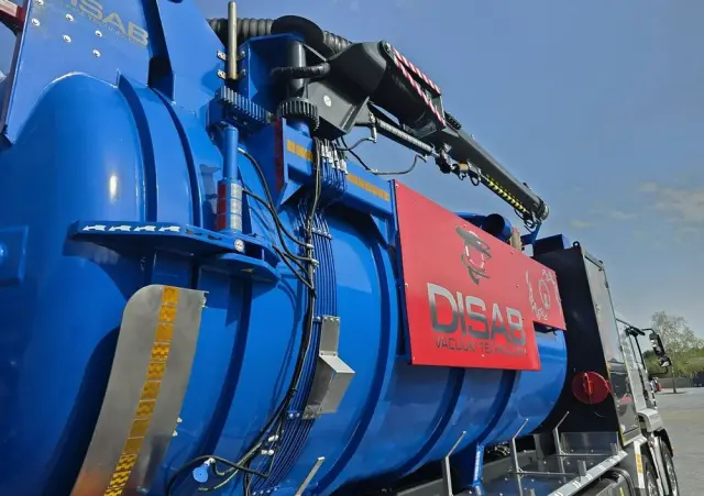 MAN Disab Centurion P210/9 ADR Ładowarka próżniowa ssąco-nadmuchowa 