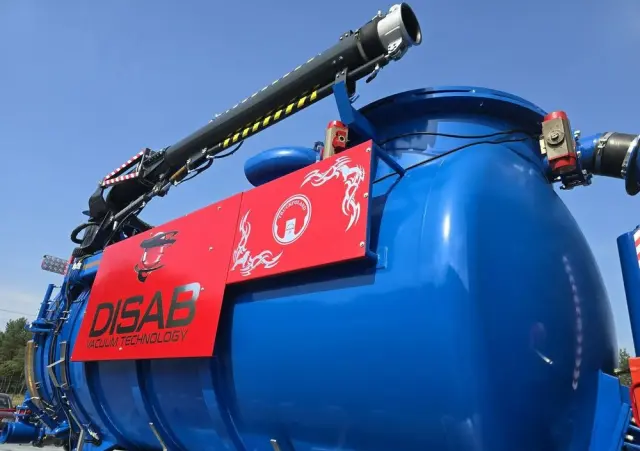 MAN Disab Centurion P210/9 ADR Ładowarka próżniowa ssąco-nadmuchowa 