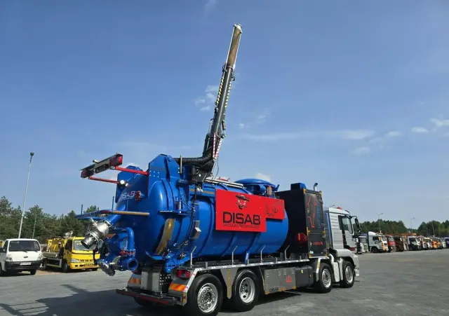 MAN Disab Centurion P210/9 ADR Ładowarka próżniowa ssąco-nadmuchowa 