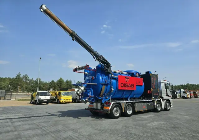 MAN Disab Centurion P210/9 ADR Ładowarka próżniowa ssąco-nadmuchowa 