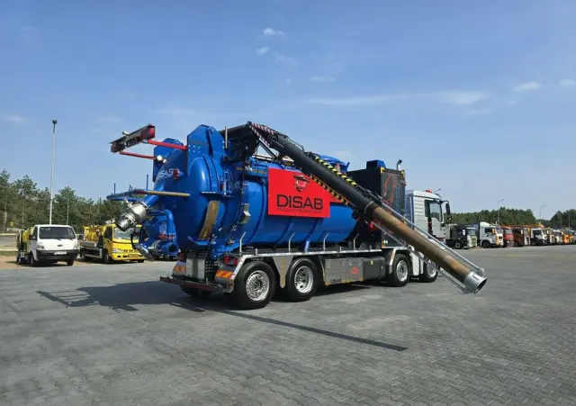 MAN Disab Centurion P210/9 ADR Ładowarka próżniowa ssąco-nadmuchowa 