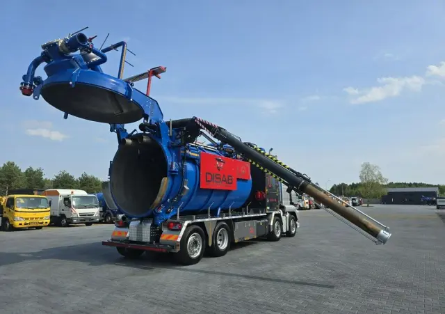 MAN Disab Centurion P210/9 ADR Ładowarka próżniowa ssąco-nadmuchowa 