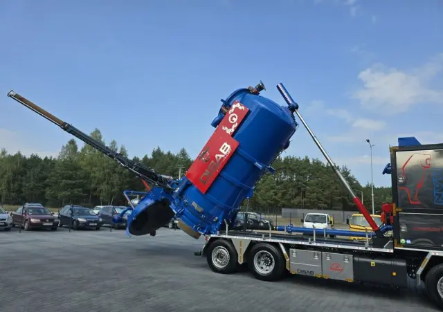 MAN Disab Centurion P210/9 ADR Ładowarka próżniowa ssąco-nadmuchowa 